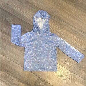 Worldwide Sportsman Cool Surfcaster lightweight Floral hoodie Girls 3T‎